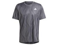 adidas Uomo Club Tennis Graphic Tee, Carbon/Black, L