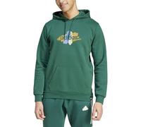 adidas Uomo Codes Graphic Hoodie, Collegiate Green, S