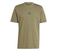 adidas Uomo Codes Photoreal Graphic Tee, Olive Strata, XS