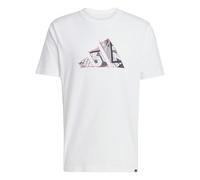 adidas Uomo Codes Photoreal Logo Graphic T-Shirt, White, L