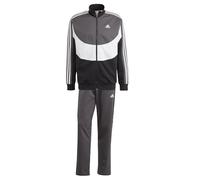 adidas Uomo Colorblock Track Suit, Black/White/Grey Six, XL