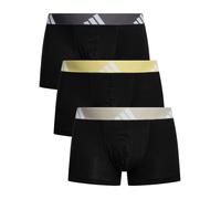 adidas Trunk (3pk) -Active Flex Cotton Boxer a Pantaloncino, 904 Assortiti, S (Pacco da 3) Uomo