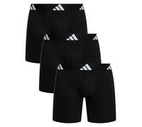 Adidas Uomo Confezione da 3 boxer slip in cotone Active Flex, Nero