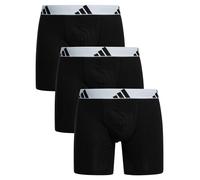 Adidas Uomo Confezione da 3 boxer slip in cotone Active Flex, Nero