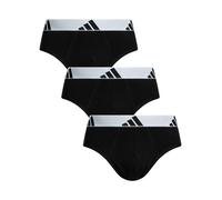 Adidas Uomo Confezione da 3 slip Active Flex in cotone, Nero