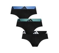 Adidas Uomo Confezione da 3 slip Active Flex in cotone, Nero
