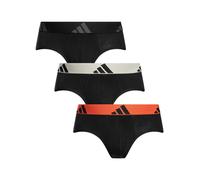 Adidas Uomo Confezione da 3 slip Active Flex in cotone, Nero