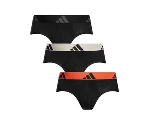 Adidas Uomo Confezione da 3 slip Active Flex in cotone, Nero