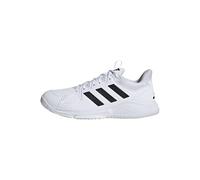 adidas Uomo Court Flight Indoor Shoes, Ftwr White/Core Black/Ftwr White, 46 EU