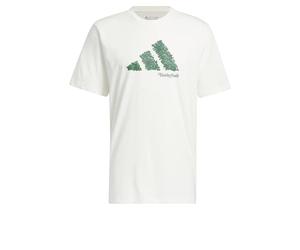 Adidas Uomo Court Therapy Graphic Tee, off White, S