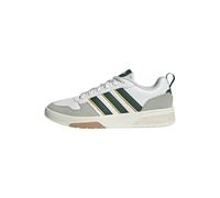 adidas Uomo Courtwave Shoes, Core White/Collegiate Green/Crew Yellow, 48 EU