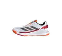 adidas Uomo Crazyquick Lightstrike Padel Shoes, Ftwr White/Core Black/Lucid Orange, 40 EU