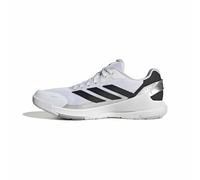 adidas Uomo Crazyquick Lightstrike Padel Shoes, Ftwr White/Core Black/Silver Met., 42 2/3 EU