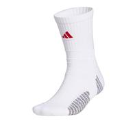adidas Uomo Crew Socks, white/team colleg red, 45-48