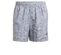 adidas Uomo D4T Primelift AOP Short Shorts, Halo Silver/Grey, M 5 inch