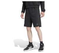 adidas Uomo D4T Workout Knit Shorts, Black, S 7 inch