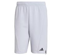 adidas Uomo D4T Workout Knit Shorts, Halo Silver, S 7 inch