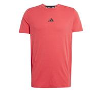 adidas Uomo D4T Workout Shirt, Pure Ruby, XXL