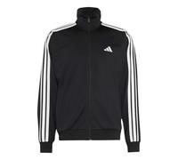 adidas Uomo Dayready Tracktop Sweatshirt, Black/White, M