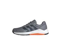 adidas Uomo Dropset Base Training Shoes, Grey/Grey Five/Lucid Orange, 40 EU