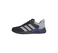 adidas Uomo Dropset Control Training Shoes, Core Black/Halo Silver/Pure Purple, 46 EU