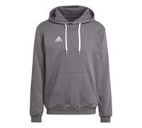 Felpa Cappuccio Hoodie UOMO Adidas ENTRADA 22 SWEAT Grigio con tasche