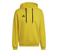 adidas Uomo Entrada 22 Sweat Hoodie, Team Yellow / Black, L