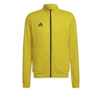 adidas Uomo Entrada 22 Track Jacket, Team Yellow / Black, L