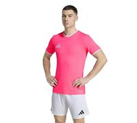 adidas Uomo Entrada26 Jersey Shirt, Solar Pink/White, L