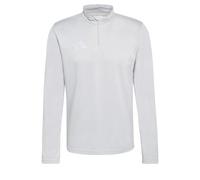 adidas Uomo Entrada26 Training Top Sweatshirt, Team Light Grey/White, XL Long