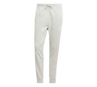 adidas Uomo Essential Three Stripes Fleece Pants, Wonder Alumina/White, XL