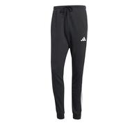 Pantaloni lunghi adidas Essential 3-Stripes French nero puro bianco - M