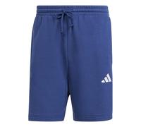 adidas Uomo Essential Three Stripes French Terry Short, Dark Blue/White, M