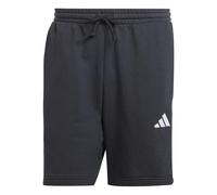 adidas Uomo Essential Three Stripes French Terry Short Shorts, Black/White, XXL