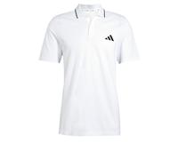 Adidas Polo A Maniche Corte Essentials 3 Stripes Piqué