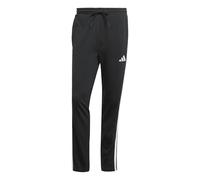 Pantaloni lunghi adidas Essentials Single Jersey 3-Stripes nero bianco - L