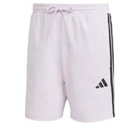 adidas Uomo Essential Three Stripes Single Jersey Short 7IN, Ice Lavender/Black, M