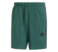 Pantaloncini Shorts UOMO Adidas Essentials Single Jersey 3-Stripes 7 Verde