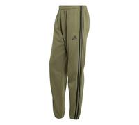 adidas - Essentials 3-Stripes Fleece Tapered Cuffed Pants - Pantaloni da allenamento S olivia