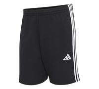adidas Uomo Essentials 3-Stripes French Terry Shorts, Black/White, L