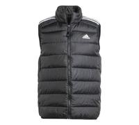 Giacca senza maniche imbottita Essentials 3-Stripes Light Black L