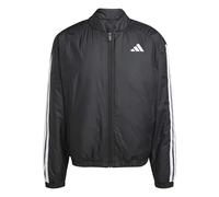 adidas Uomo ESSENTIALS 3S INSULATION BOMBER JACKET, Black, M