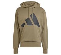 Felpa con cappuccio Essentials Big Logo French Terry Olive Strata / Black XL