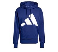 Adidas Homme Essentials Big Logo French Terry Hoodie, Dark Blue/White, S
