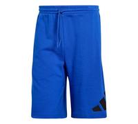 adidas Uomo Essentials Big Logo French Terry Short, Team Royal Blue/Black, XS