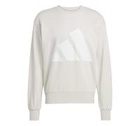 Adidas Essentials Big Logo French Terry Sweatshirt Beige L / Regular Uomo