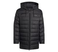 adidas Uomo Essentials Climawarm 3 Stripes Light Down Hooded Parkas Coat, black, 4XL