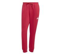 adidas Uomo ESSENTIALS FEELCOZY FLEECE PANT, active maroon/white, M