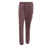 adidas Uomo Essentials FEELCOZY Fleece Pant, Aurora Ruby/White, M