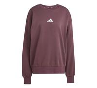 adidas Uomo Essentials FEELCOZY Fleece Sweatshirt, Aurora Ruby/White, M